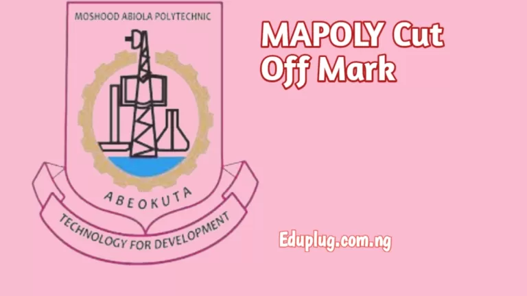 MAPOLY Cut Off Mark